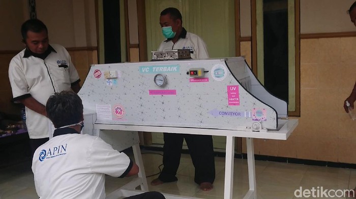 Inovator Tulungagung Ciptakan Alat Sterilisasi Manfaatkan Sinar UV