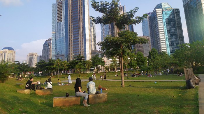 Berawal dari TikTok, Hutan Kota di GBK Kini Ramai Didatangi untuk Piknik