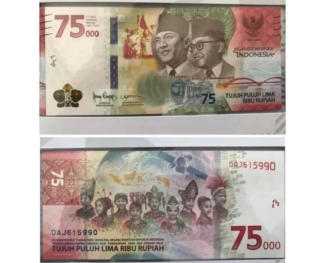 Bagian Depan Uang Rp 75.000 Bergambar Jembatan Youtefa, Masyarakat Papua Bangga